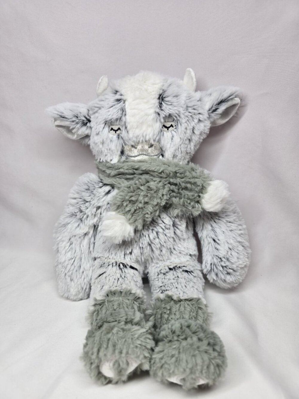 Slumberkins Shine Bright Yak Kin w Scarf Caring Crew Plush Stuffed Toy